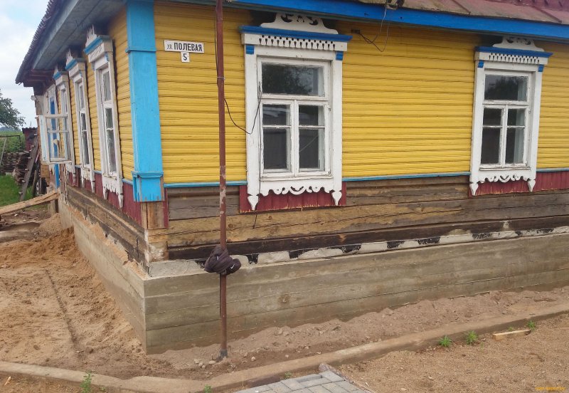 Реконструкция старого деревянного до