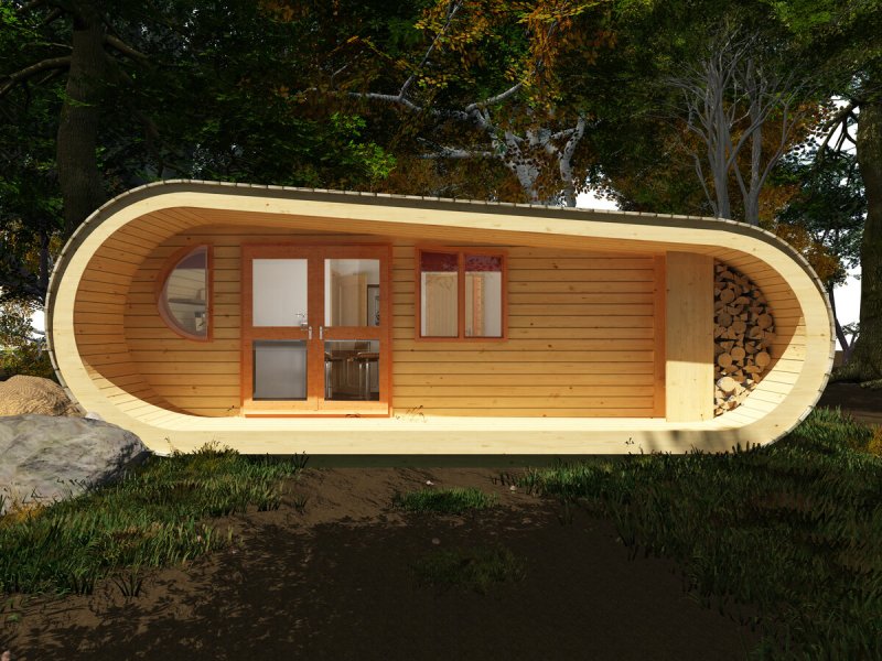 Деревянный дом Eco Perch