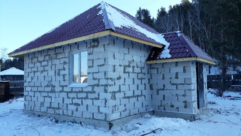 Дом из автоклавного газобетона