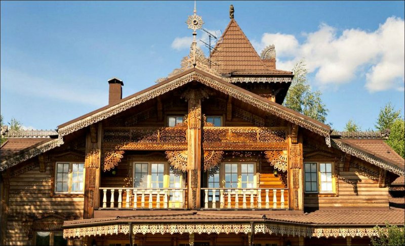 Усадьба в русском стиле