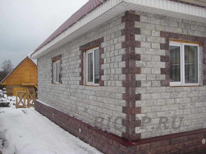 Дома из блоков с облицовкой