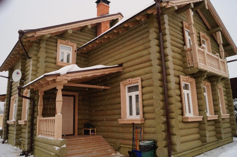 Отделка деревянных домов снаружи