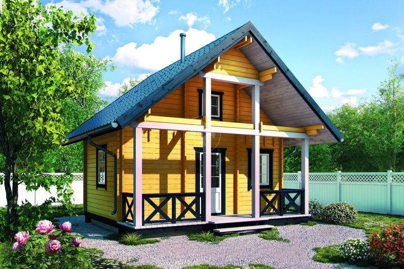 Дачный домик киви