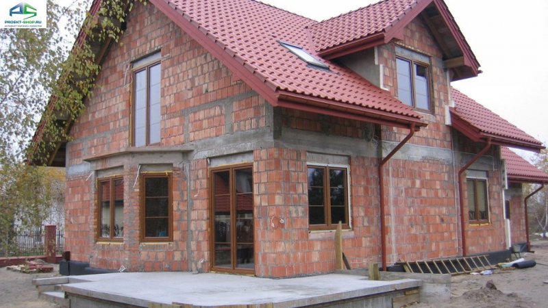 Дома из блоков и кирпича