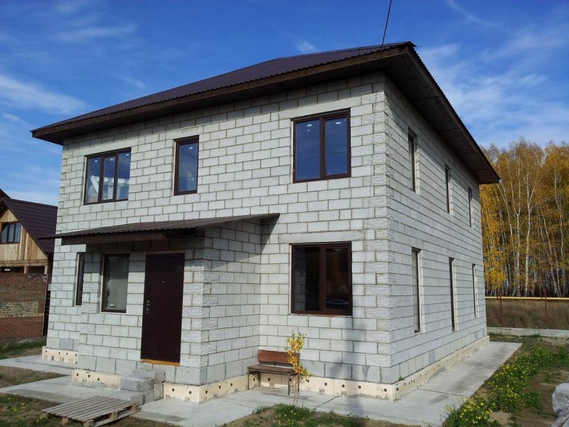 Газоблок дом