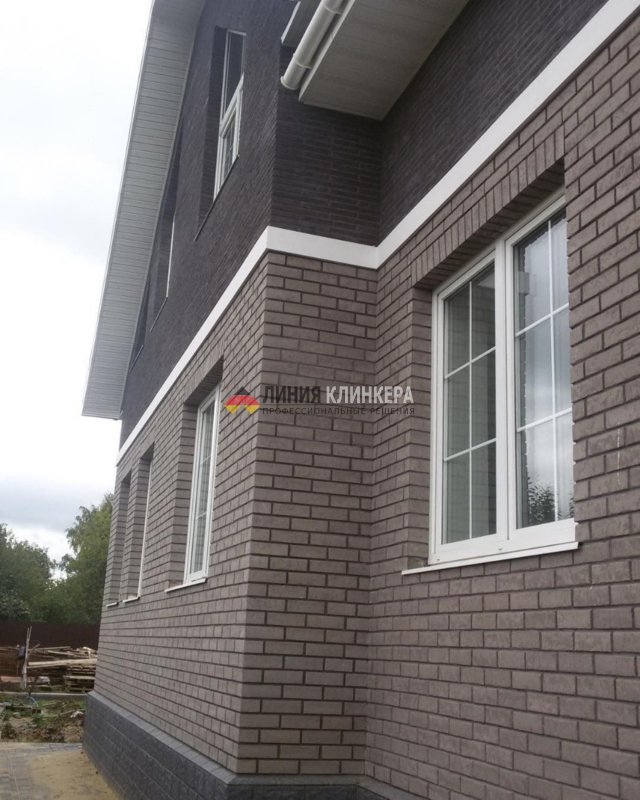 Клинкерная отделка фасада