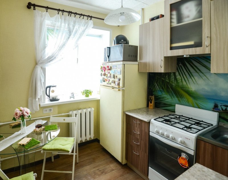 Обычная кухня в хрущевке