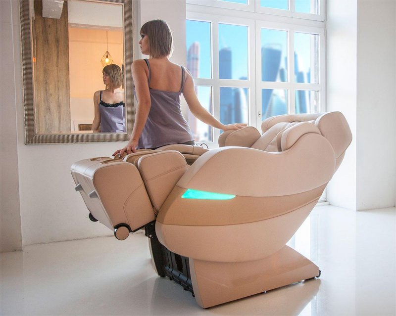 Gess Rolfing массажное кресло (черное)