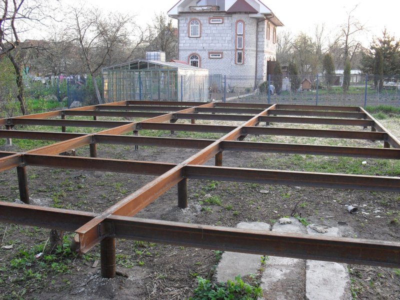 Металлический фундамент