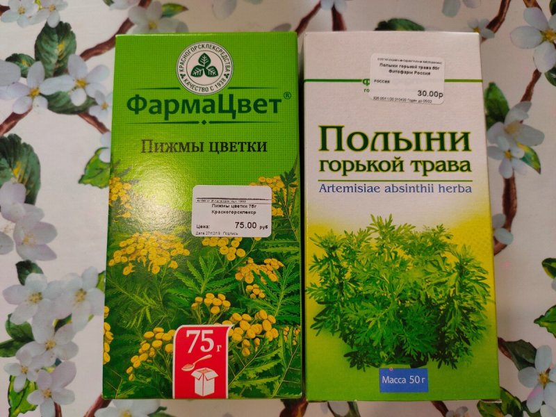 Полынь аптечная от блох