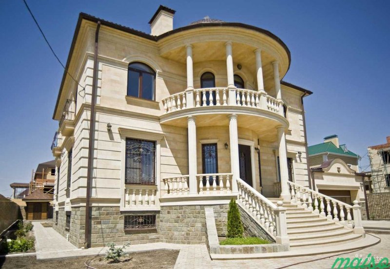Фасады домов Дагестанский камень