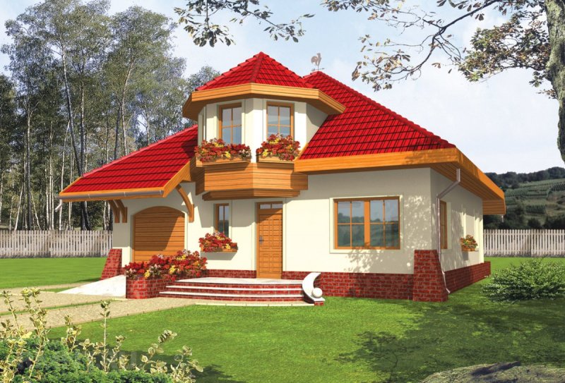 Крыши коттеджей проекты