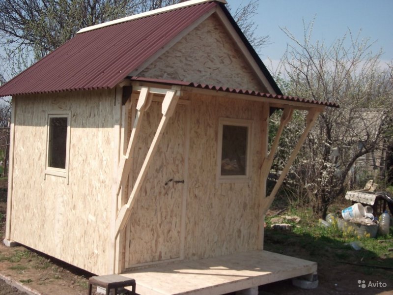 Садовый домик из OSB