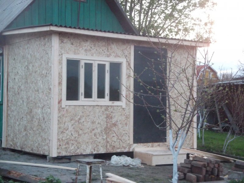 Веранда из ОСБ панелей