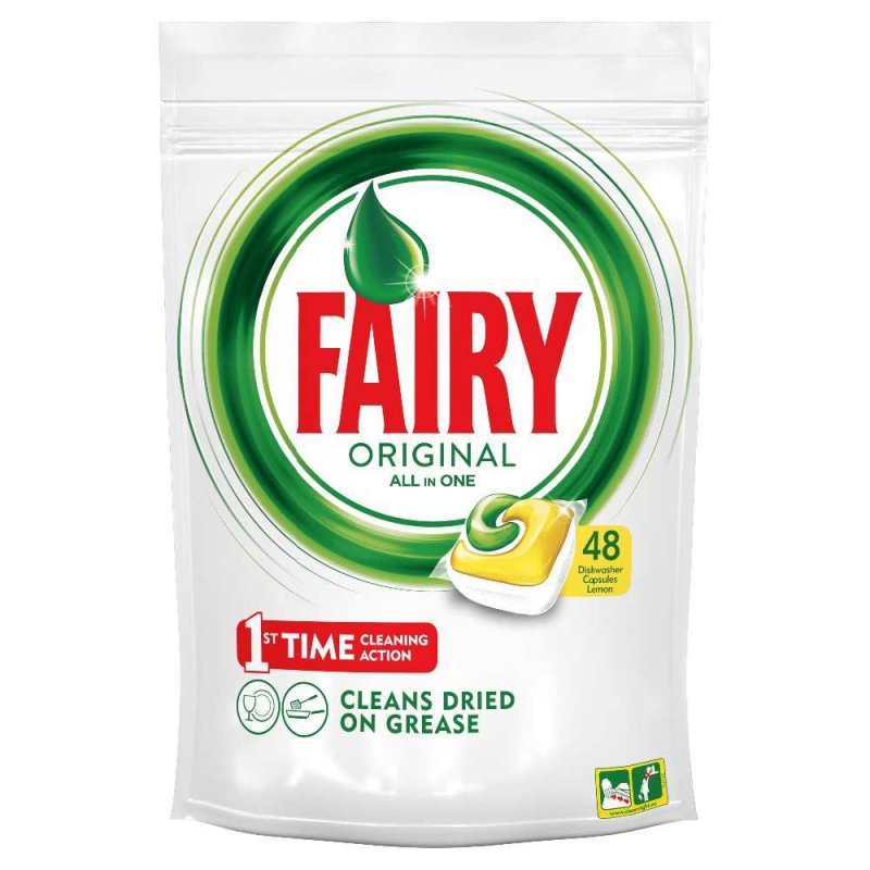 Fairy all in 1 капсулы для посудомоечной машины