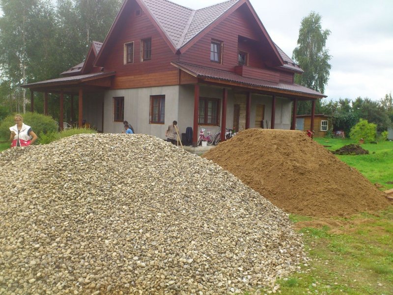 Подсыпка ПГС