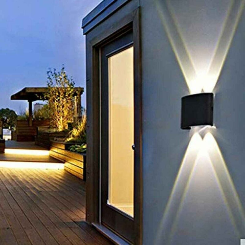 Led Wall Light 2w/4w/6w/8w Outdoor Wall Lamp up down Wall Lights