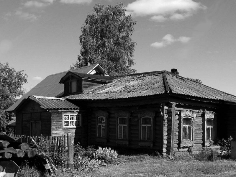 Старый домик в деревне