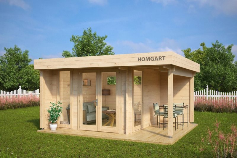 Беседка брусовая Gazebos