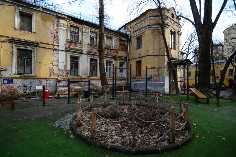 Палаты Голицыных Кривоколенный переулок 10