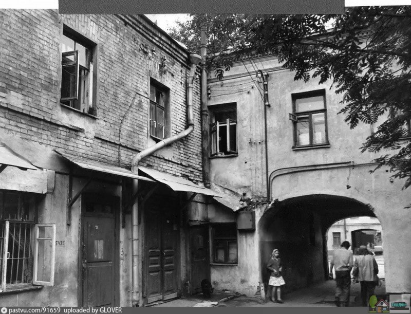 Волочаевская улица в Москве в 1978 году