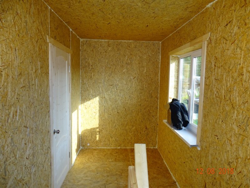 Садовый домик из OSB