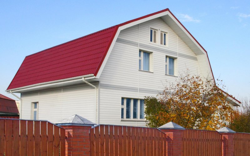 Виниловый сайдинг фронтон