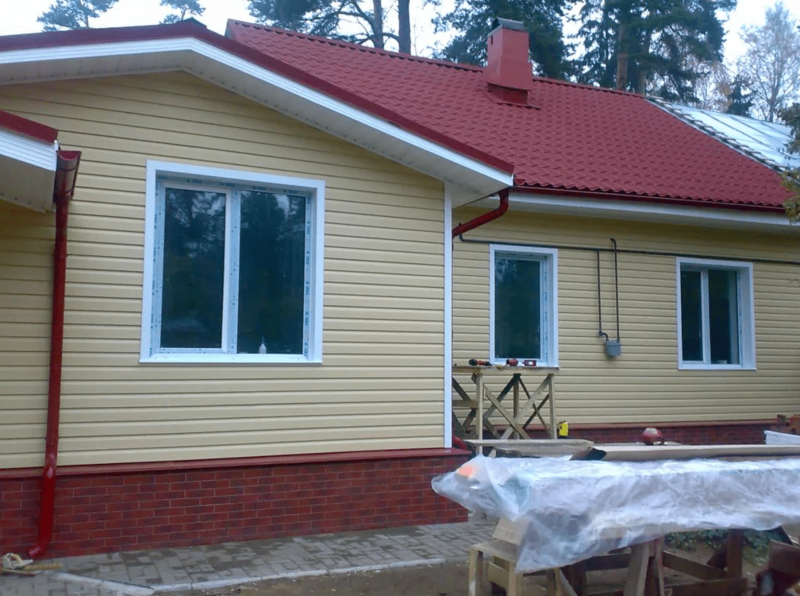 Миттен сайдинг под камень