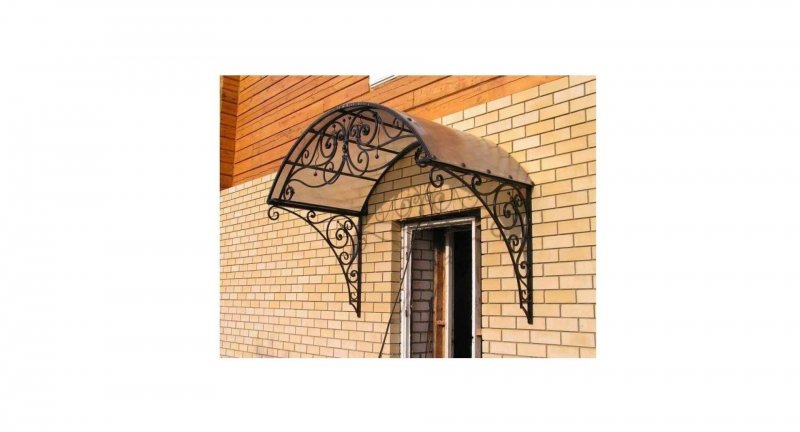 Козырек Faracs бронзовый 1200*930*280 мм
