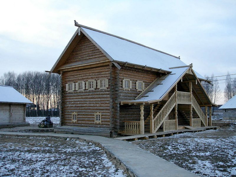 Тюльберский городок изба
