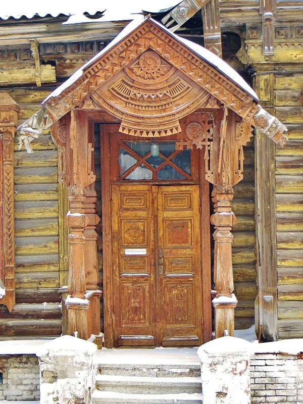 Резные крылечки