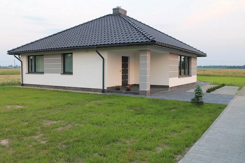 Одноэтажные дома с шатровой крышей
