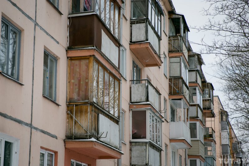 Балкон в пятиэтажке