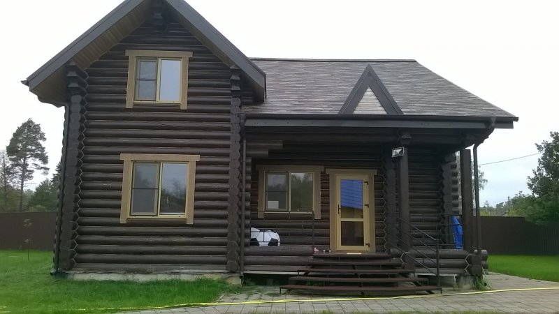 Тиккурила 5061 оцилиндрованного бревна