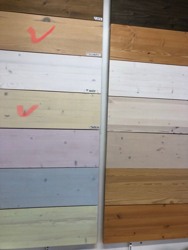 Имитация бруса масло Tikkurila