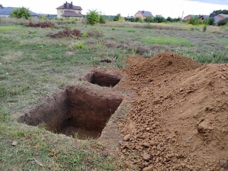 Разметка ленточного фундамента