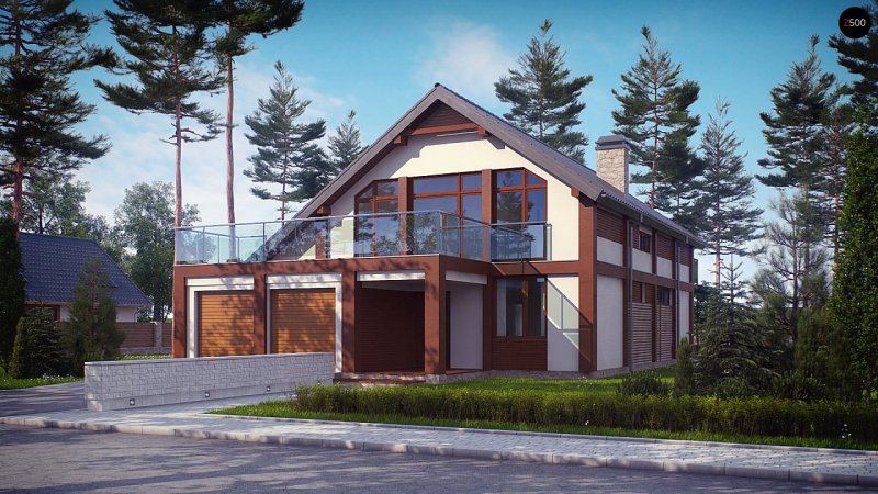 Дом сборный из панелей