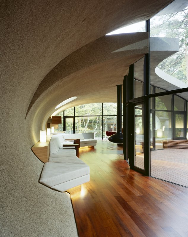 Вилла Shell, Karuizawa, Japan. Арх. Kotaro ide / ARTECHNIC Architects