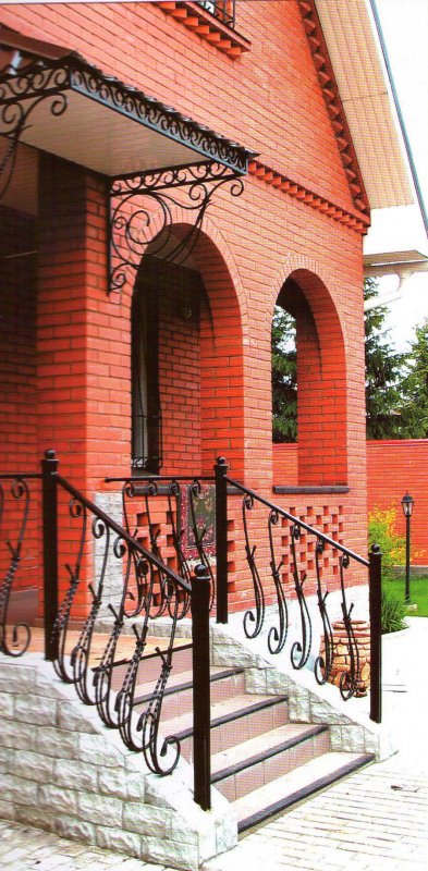 Кованое крыльцо