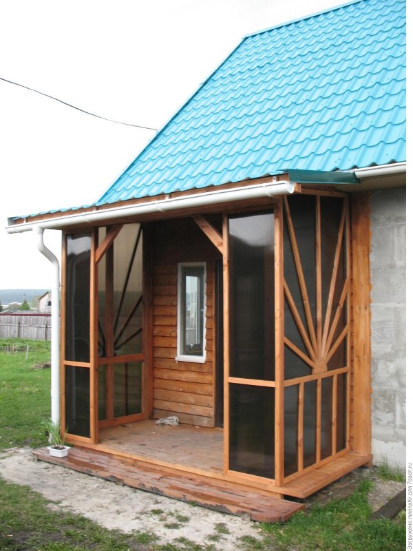 Пристрой из сруба
