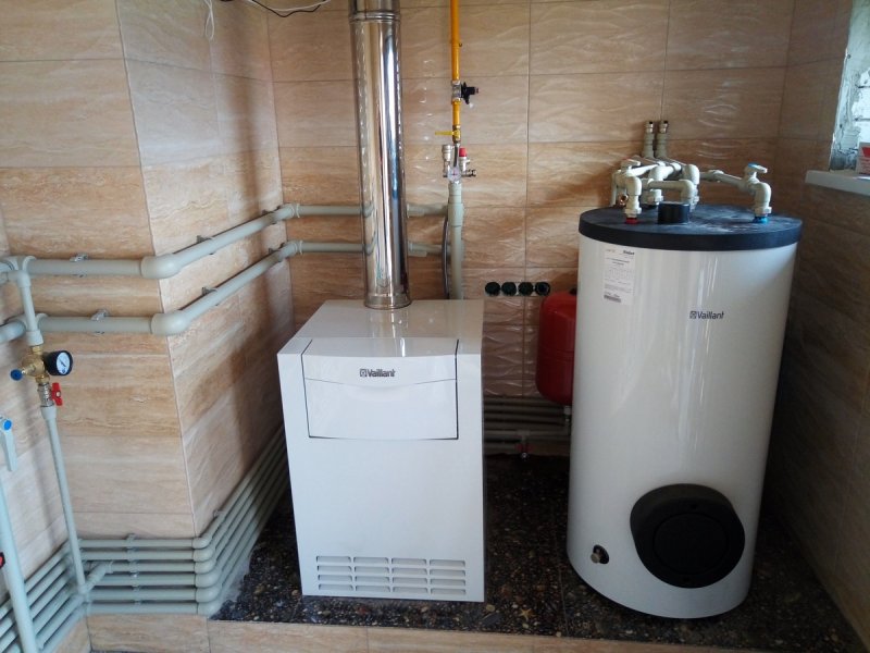 Техническое помещение в частном доме для газового котла