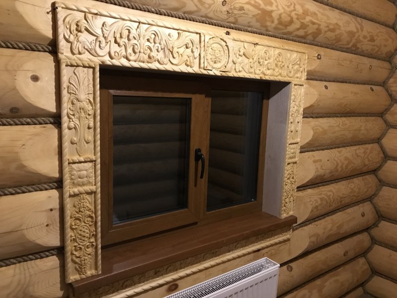 Наличники на окна деревянные