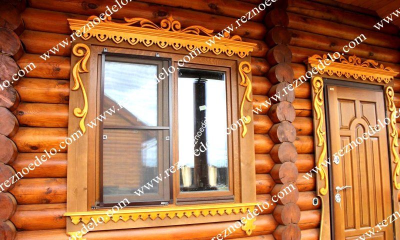 Резные наличники