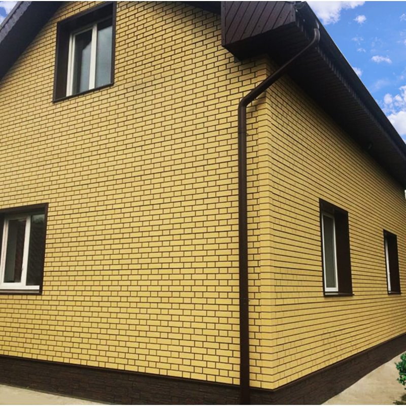 Фасадная панель FINEBER кирпич облицовочный керамический