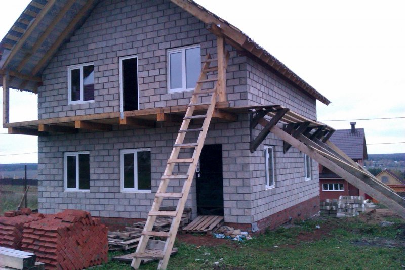 Постройка двухэтажного дома с нуля