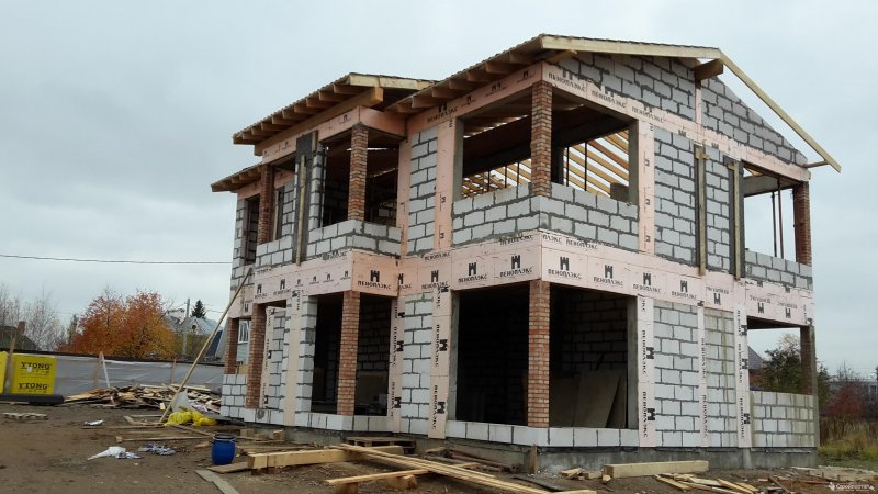 Постройки из газобетона