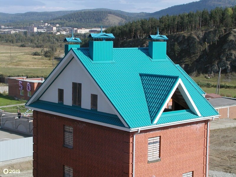 Металлочерепица Монтеррей RAL 5021