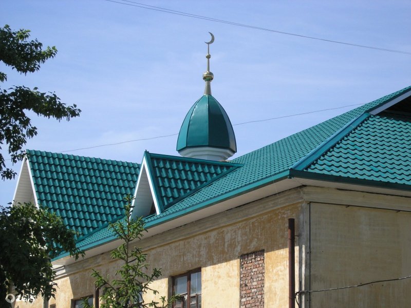 Бирюзовая кровля