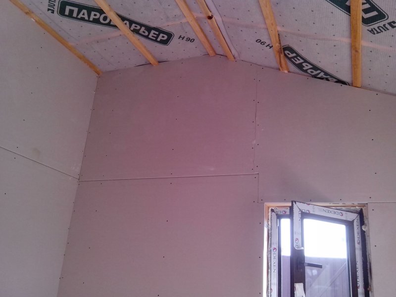Обшить дачу изнутри гипсокартоном