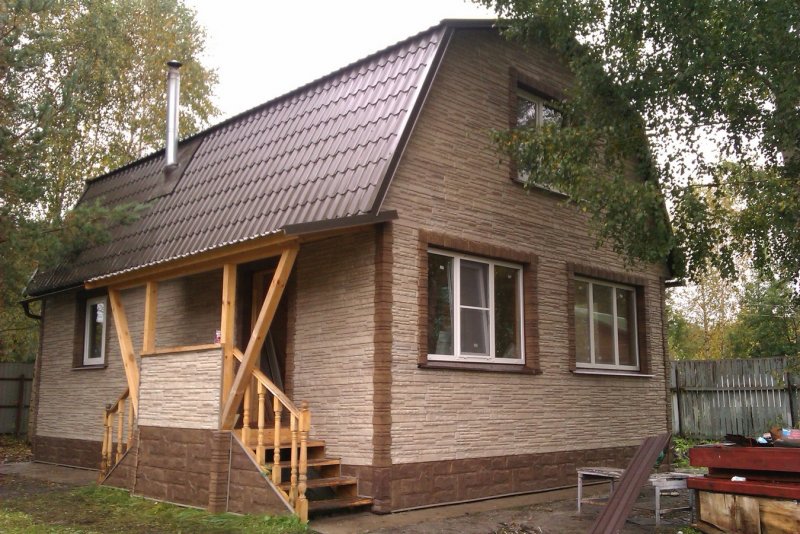 Фасадные панели Скалистый камень Алтай